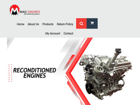 'magengines.com' screenshot