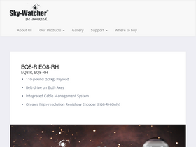 'skywatcher.com' screenshot