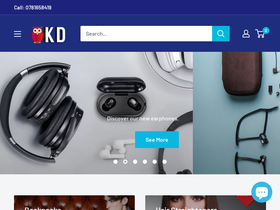 Kigali Discount homepage screenshot