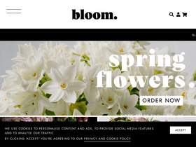 Bloom website screenshot