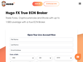 'hugosway.com' screenshot