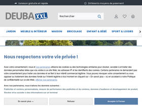 'deubaxxl.fr' screenshot