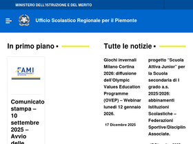 'istruzionepiemonte.it' screenshot