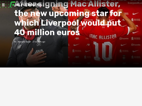 'elfutbolero.us' screenshot