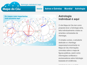 'mapadoceu.com.br' screenshot