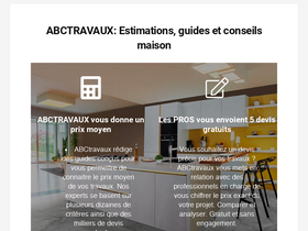 'abctravaux.org' screenshot
