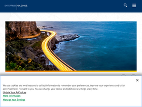 'enterpriseholdings.com' screenshot