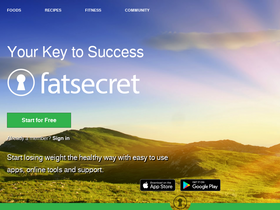 'fatsecret.com' screenshot