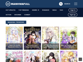 'manhwafull.com' screenshot