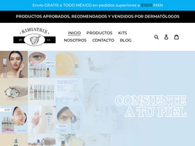 kimiatrix.com homepage screenshot