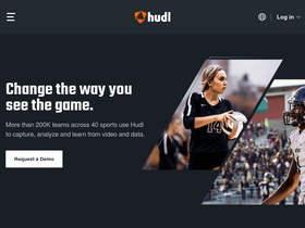 'hudl.com' screenshot