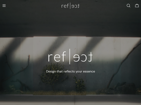 reflect-design.com homepage screenshot