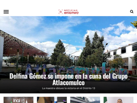 'noticiasenlamira.com' screenshot