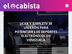 'elucabista.com' screenshot