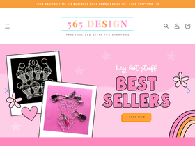 565design.com homepage screenshot