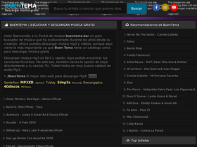 'buentema.bar' screenshot