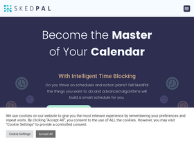 'skedpal.com' screenshot