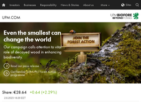 'upm.com' screenshot