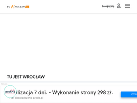 'tuwroclaw.com' screenshot