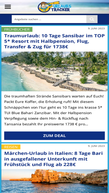 urlaubstracker.de