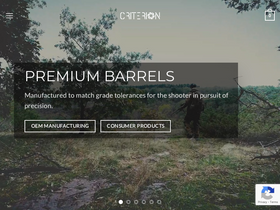 'criterionbarrels.com' screenshot