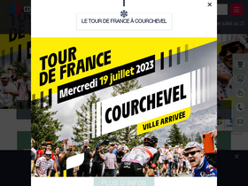 'courchevel.com' screenshot
