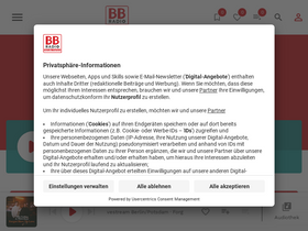 'bbradio.de' screenshot