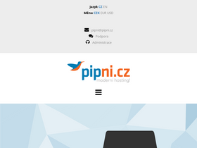 'pipni.cz' screenshot