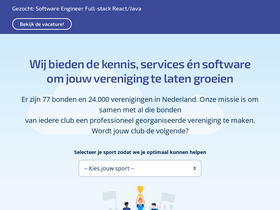 'sportlink.nl' screenshot