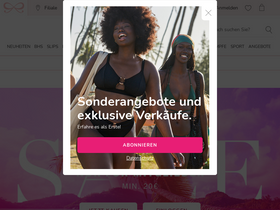 'hunkemoller.at' screenshot