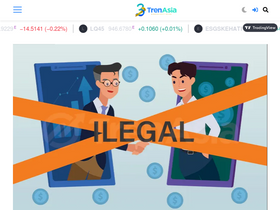 'trenasia.com' screenshot