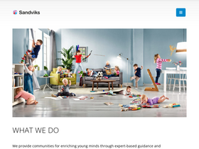 'sandviks.com' screenshot