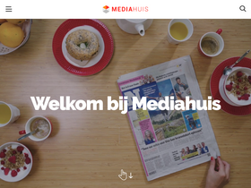 'mediahuis.be' screenshot