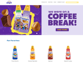 'internationaldelight.com' screenshot