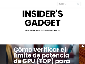 'insidersgadget.com' screenshot