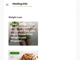 'medlog.info' screenshot