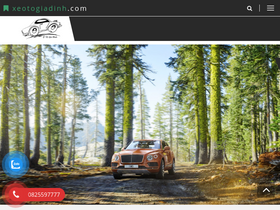 'xeotogiadinh.com' screenshot