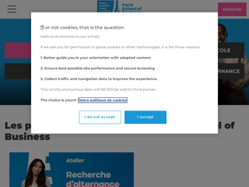 'psbedu.paris' screenshot