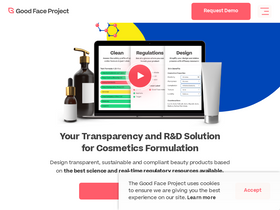 'thegoodfaceproject.com' screenshot