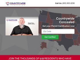 'countrywideconcealed.com' screenshot