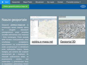 'e-mapa.net' screenshot