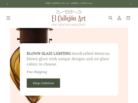 elcallejonart.com homepage screenshot