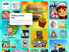 'hrajhry.sk' screenshot