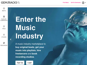 'gemtracks.com' screenshot