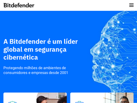 'bitdefender.com.br' screenshot