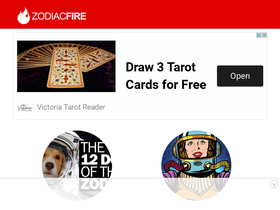 'zodiacfire.com' screenshot