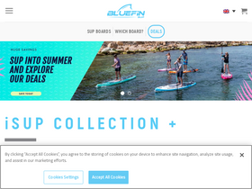 'bluefinsupboards.com' screenshot