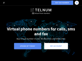 'telnum.net' screenshot