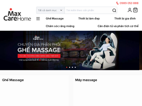 'maxcare.com.vn' screenshot