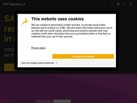 'signavio.com' screenshot